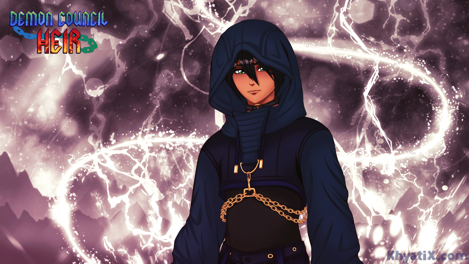 Young Zenchav wearing a hoodie